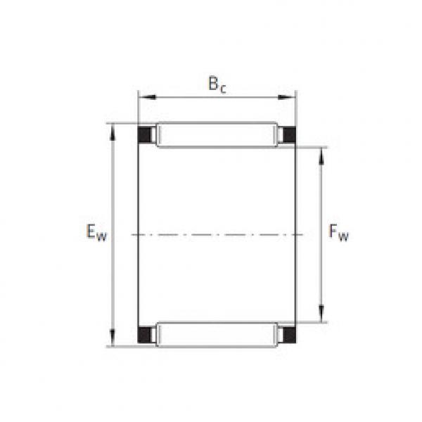 Подшипник K100X107X21 INA #1 image