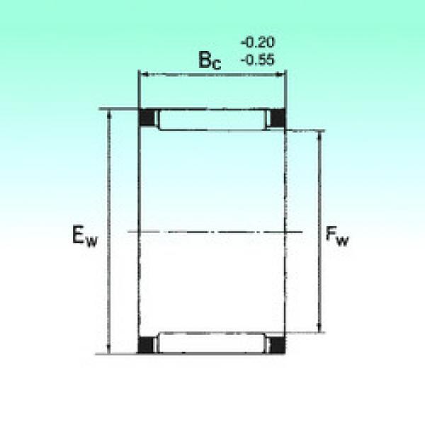 Подшипник KZK 19x25x16 NBS #1 image