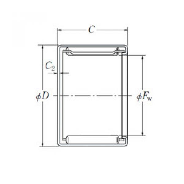 Подшипник MFJ-2216 NSK #1 image