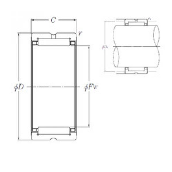 Подшипник NK38/30R NTN #1 image