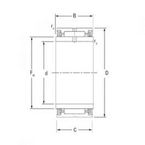 Подшипник NA4908,2RS KOYO #1 image