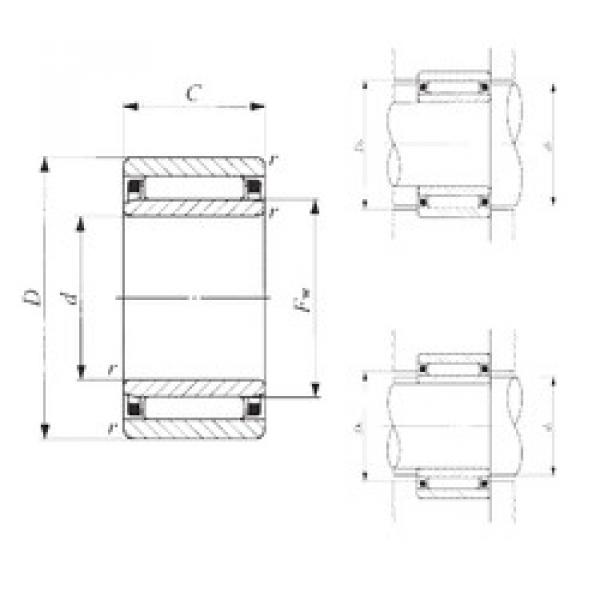 Подшипник NAF 203716 IKO #1 image