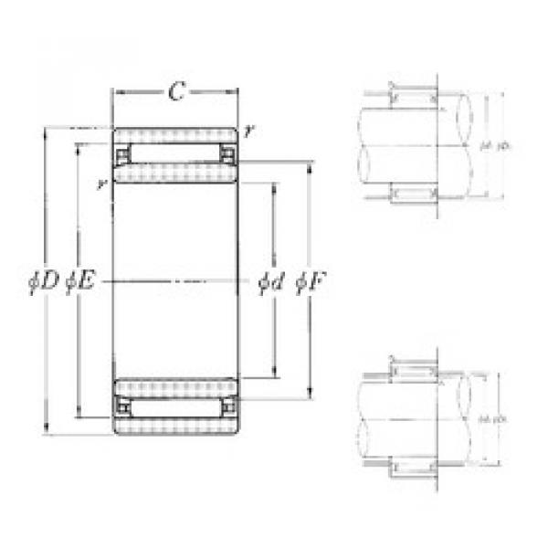 Подшипник NAO-25×40×17 NTN #1 image