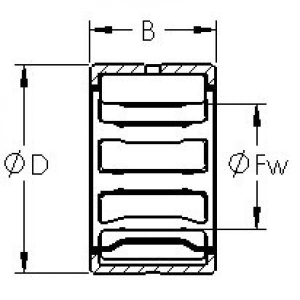 Подшипник NCS1512 AST #1 image