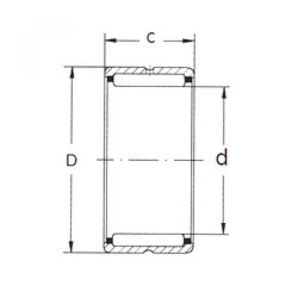 Подшипник NK24/16 FBJ #1 image