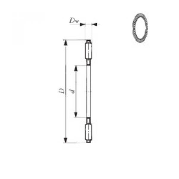 Подшипник NTB 5578 IKO #1 image