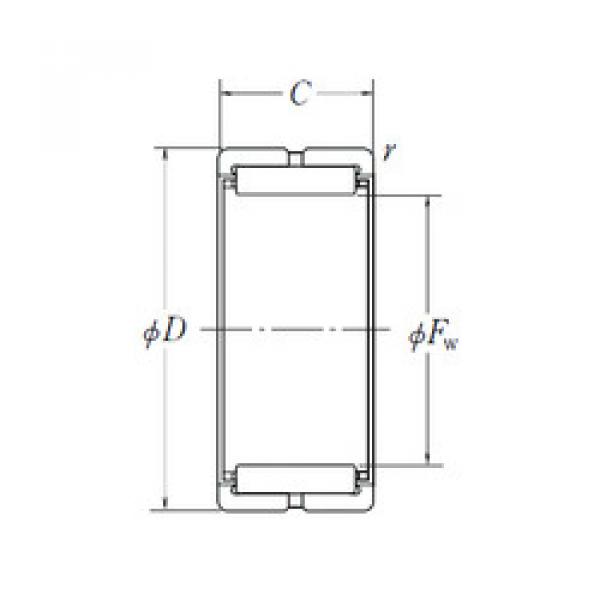 Подшипник RNA4840 NSK #1 image