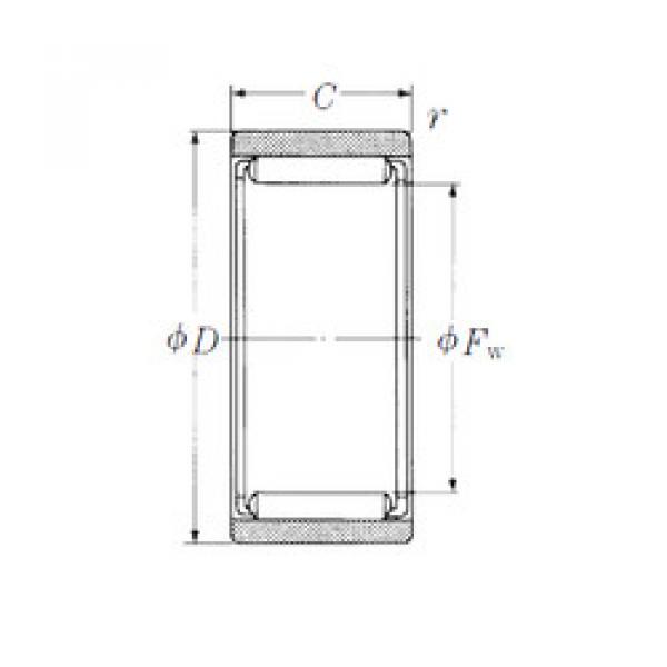 Подшипник RNAF304216 NSK #1 image