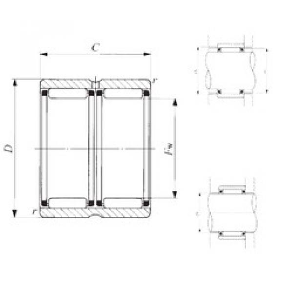 Подшипник RNAFW 304232 IKO #1 image