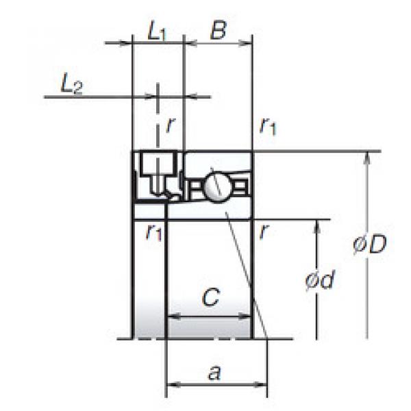 Подшипник 80BER10XE NSK #1 image