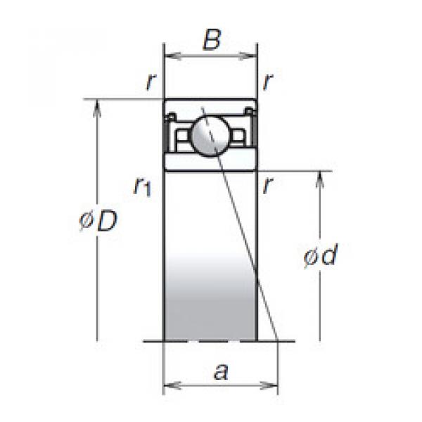 Подшипник 35BER29HV1V NSK #1 image