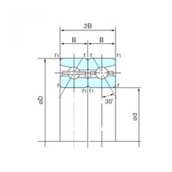 Подшипник 80TAH10DB NACHI #1 image