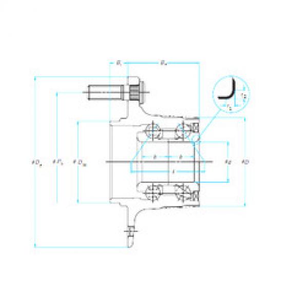 Подшипник 28BWK16 NSK #1 image