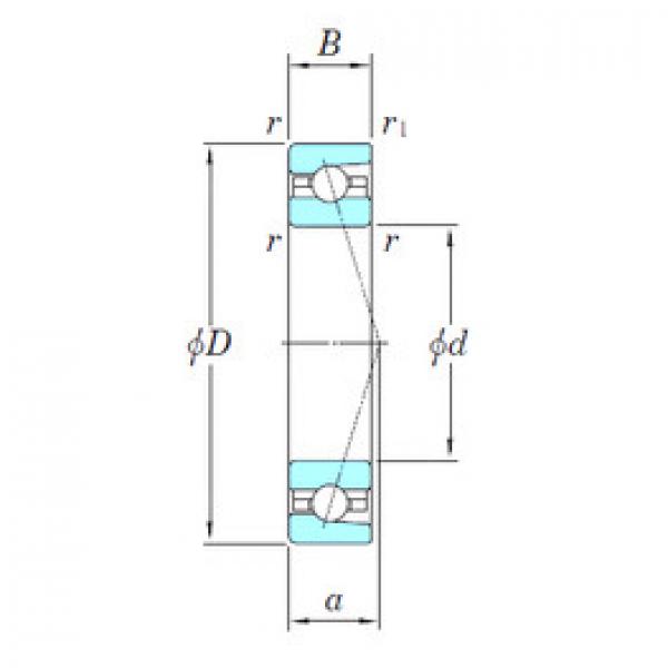 Подшипник 3NCHAC905C KOYO #1 image