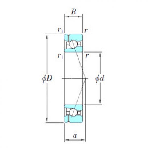 Подшипник 3NCHAF913CA KOYO #1 image