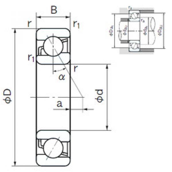 Подшипник 7222C NACHI #1 image