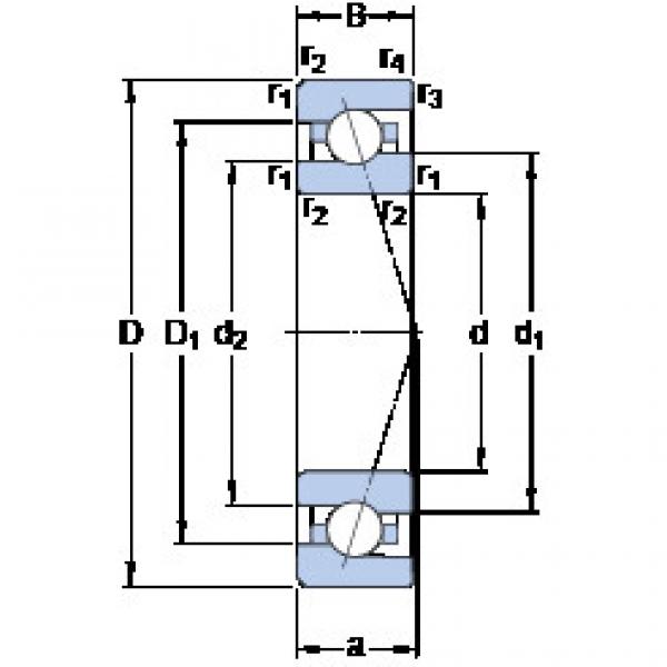 Подшипник 7009 ACE/P4A SKF #1 image