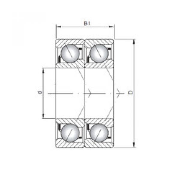 Подшипник 7206 B-UD CX #1 image