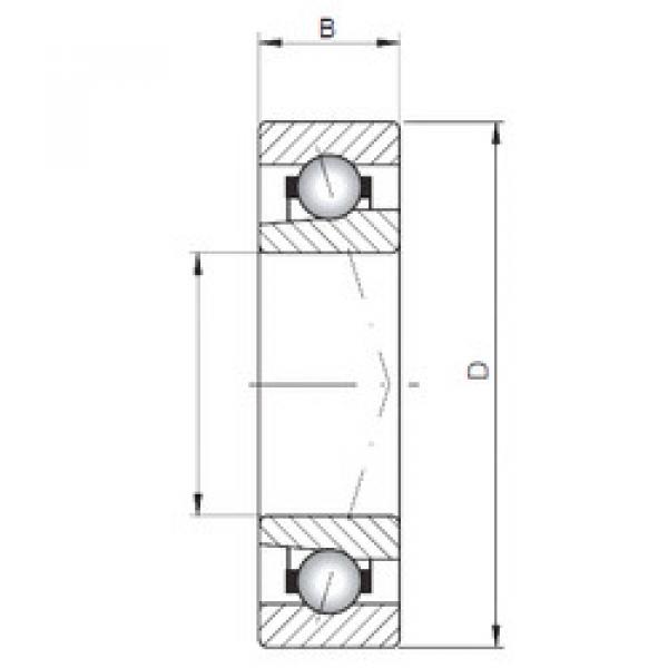 Подшипник 7020 ATBP4 CX #1 image