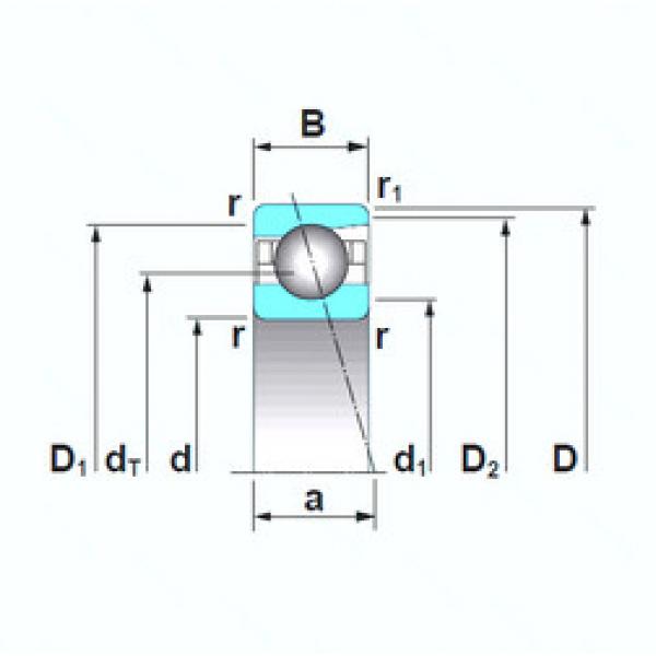 Подшипник 7003CTRSU NSK #1 image