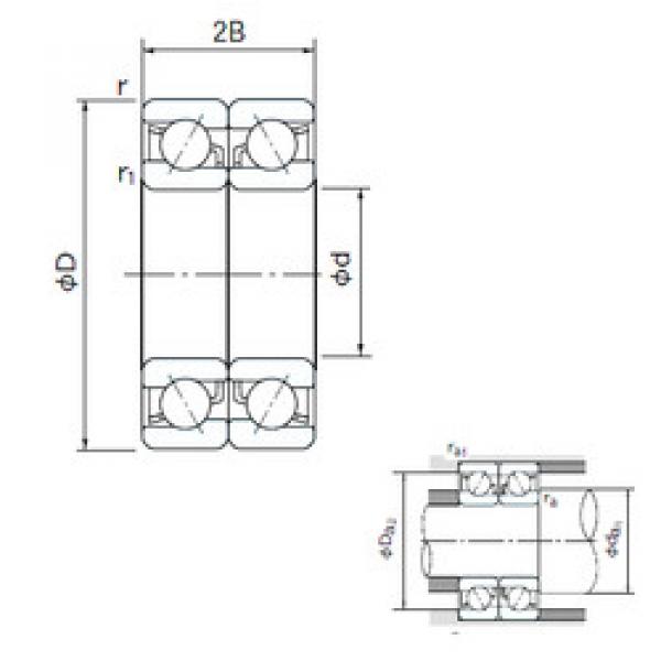 Подшипник 7011DB NACHI #1 image