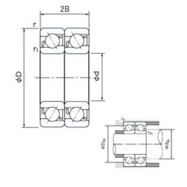 Подшипник 7012DT NACHI #1 image