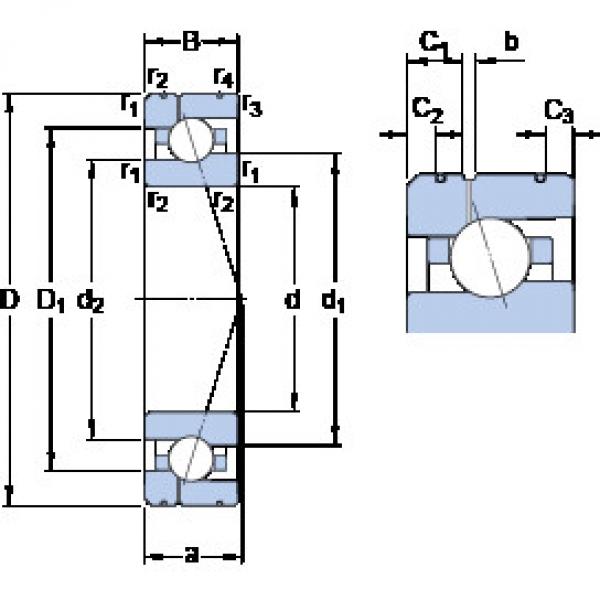 Подшипник 7014 ACE/HCP4AL1 SKF #1 image