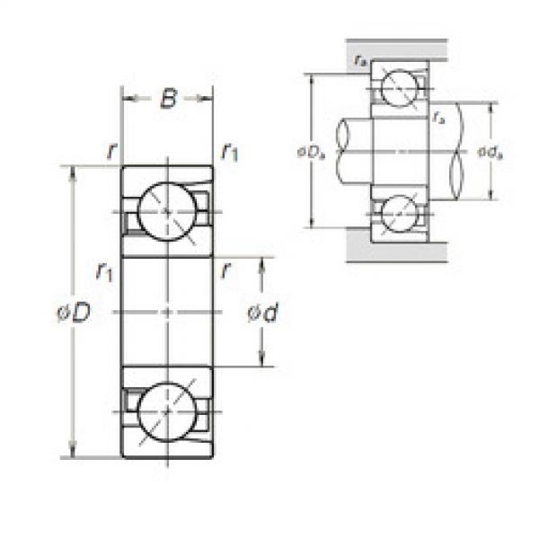 Подшипник 7209BEA NSK #1 image