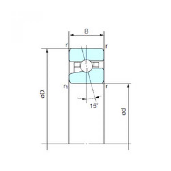 Подшипник BNH 007 NACHI #1 image