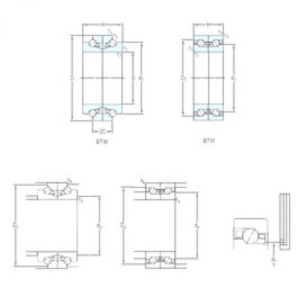 Подшипник BTM 120 ATN9/P4CDB SKF #1 image