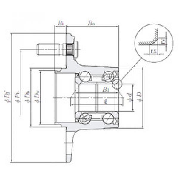 Подшипник HUB122-12 NTN #1 image