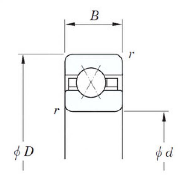 Подшипник KBX200 KOYO #1 image