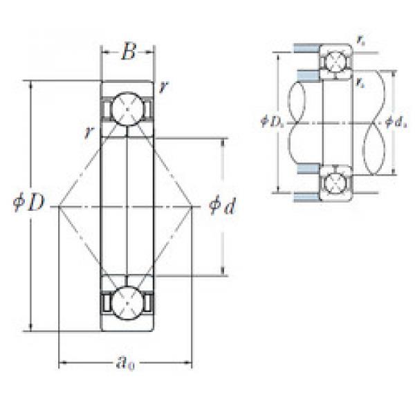 Подшипник QJ 224 NSK #1 image