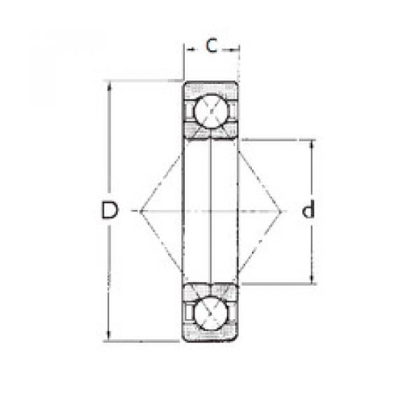 Подшипник QJ215 FBJ #1 image