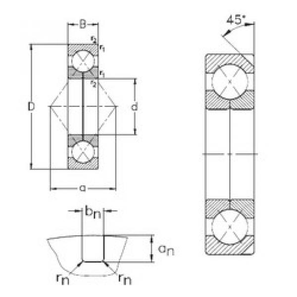 Подшипник QJ218-N2-MPA NKE #1 image