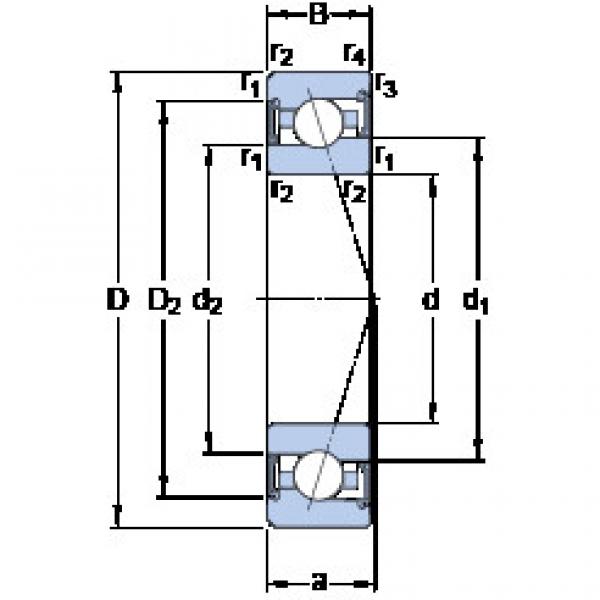 Подшипник S7012 CE/P4A SKF #1 image