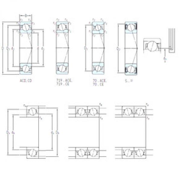 Подшипник S7003 CE/P4A SKF #1 image