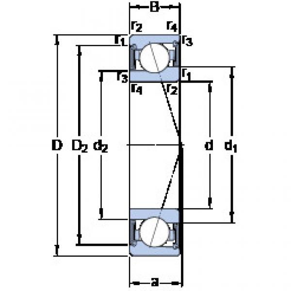 Подшипник S71909 CE/P4A SKF #1 image