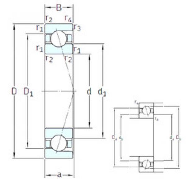 Подшипник SEA110 /NS 7CE3 SNFA #1 image