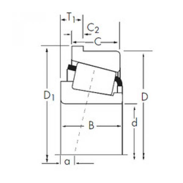 Подшипник 07100-SA/07210XB Timken #1 image