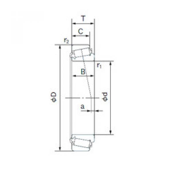 Подшипник 12580/12520 NACHI #1 image