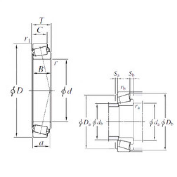 Подшипник 30221JR KOYO #1 image