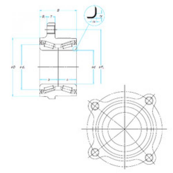 Подшипник ZA-54KWH01M-Y-2CA-01 NSK #1 image