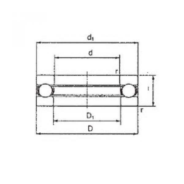 Подшипник 3909 FBJ #1 image