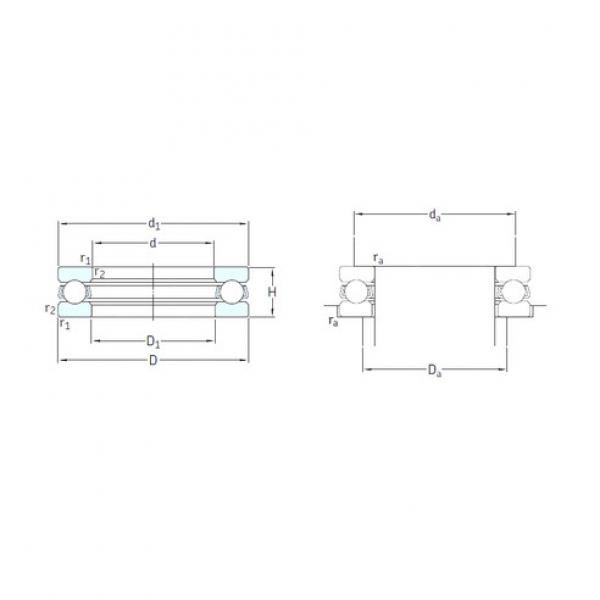 Подшипник 51136M SKF #1 image