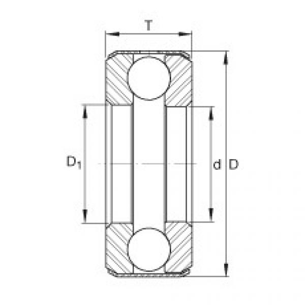 Подшипник D20 INA #1 image