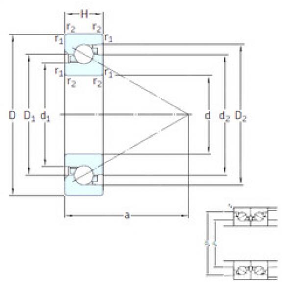 Подшипник BSD 2562 CG SKF #1 image