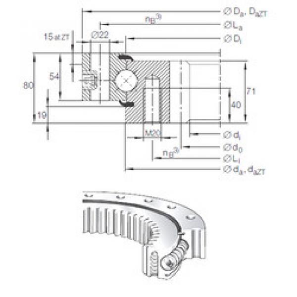 Подшипник VSI 25 1055 N INA #1 image