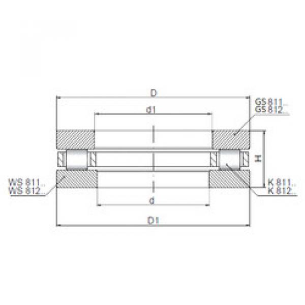 Подшипник 81164 ISO #1 image