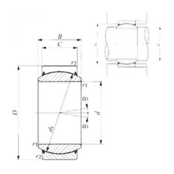 Подшипник GE 35EC-2RS IKO #1 image